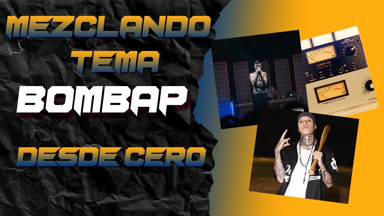 Como MEZCLAR VOCES de BOMBAP - Hip hop en FL STUDIO 20-21
