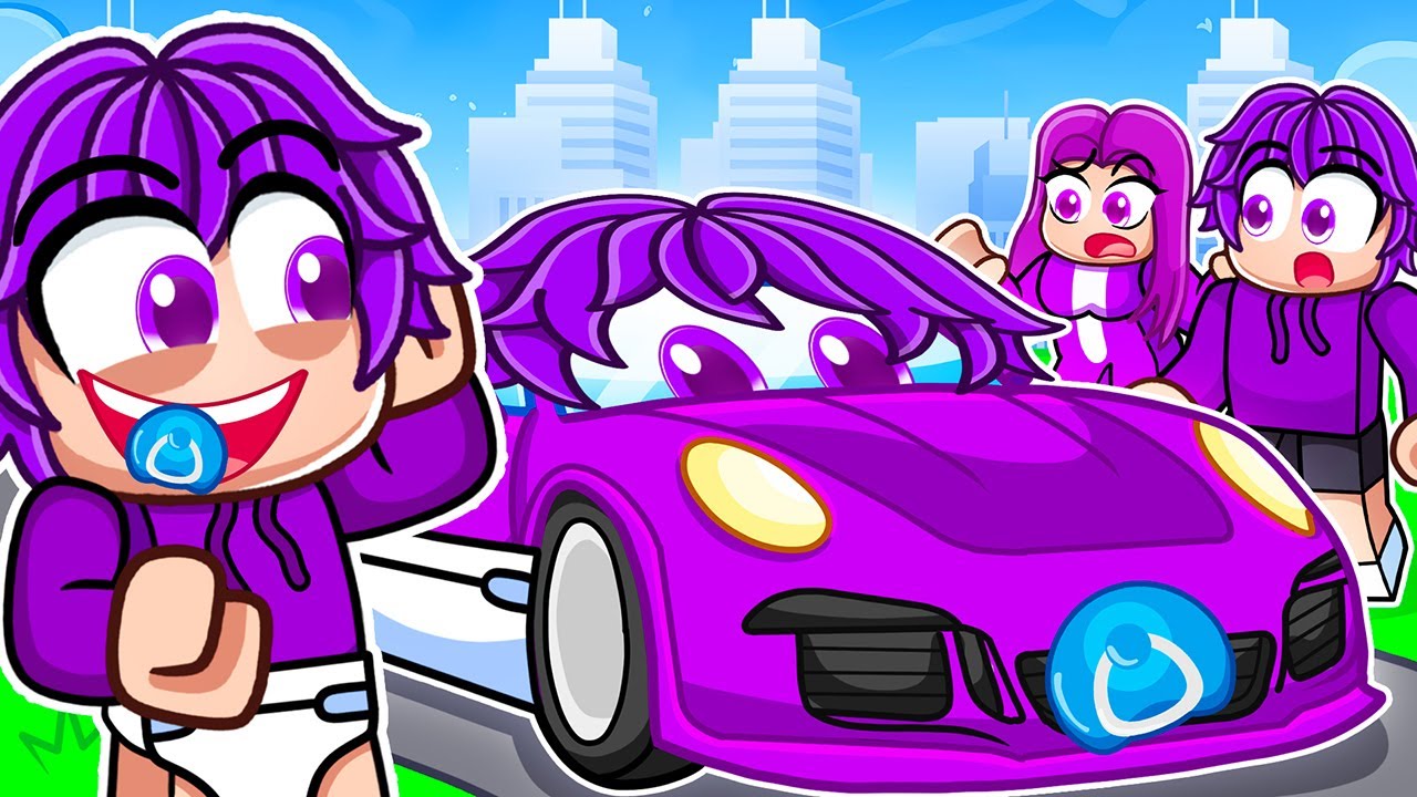 I Spent $1,000,000 to Make a Baby Dash CAR in DRIVING EMPIRE!