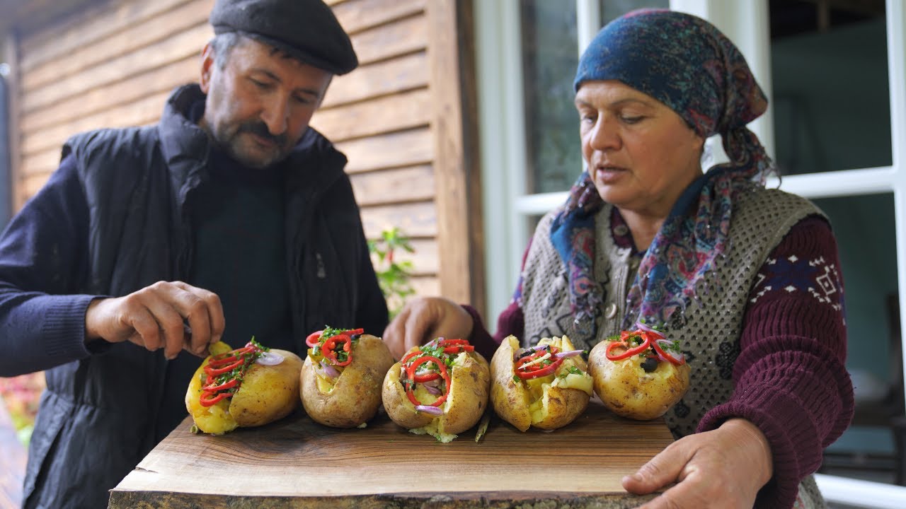 КУМПИР - Фаршированная Картошка по Турецки