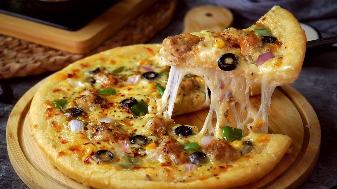 Malai Boti Pizza Recipe By SooperChef