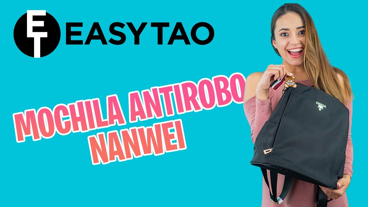 PHBGA Mochila antirrobo impermeable para mujer la más economica de Amazon (Reseña)