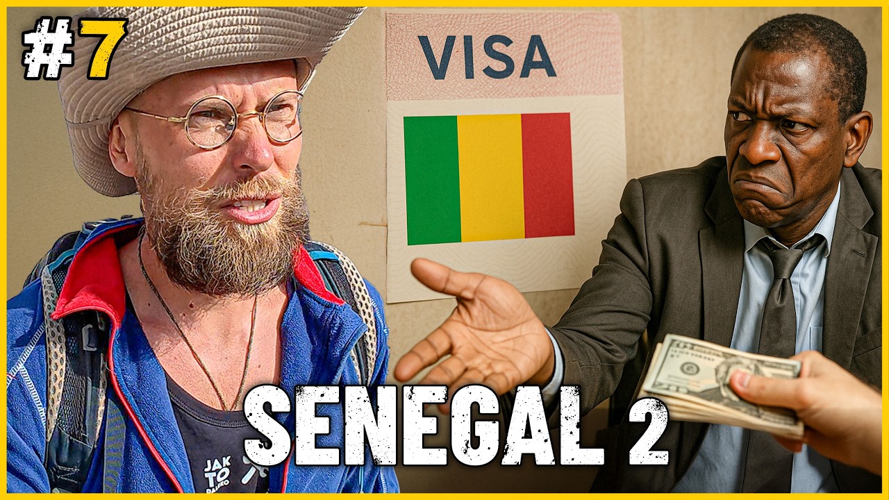 SENEGAL: Wiza do Mali w Dakar! 😰 Czy dostanę? Ambasada, Nerwy i Łap&oacute;wka - Podr&oacute;że po Afryce od kulis