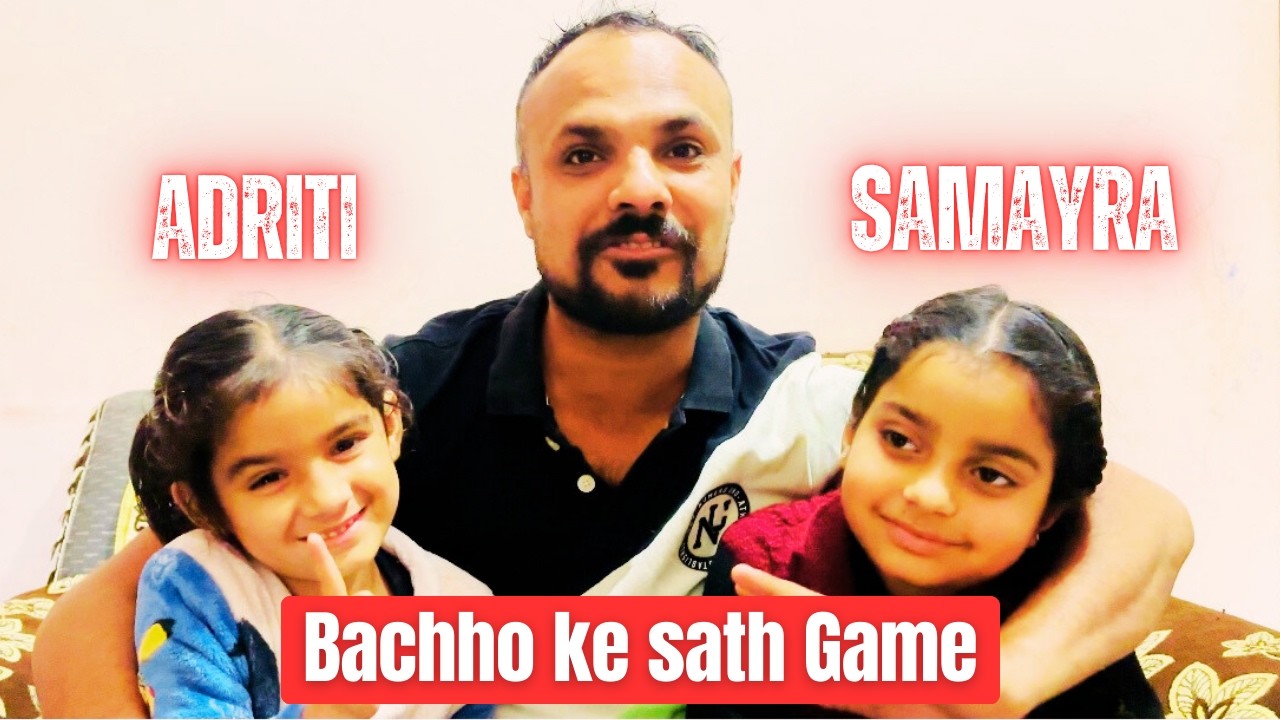 Bachho ke sath Game | Rohit Agnihotri Vlogs