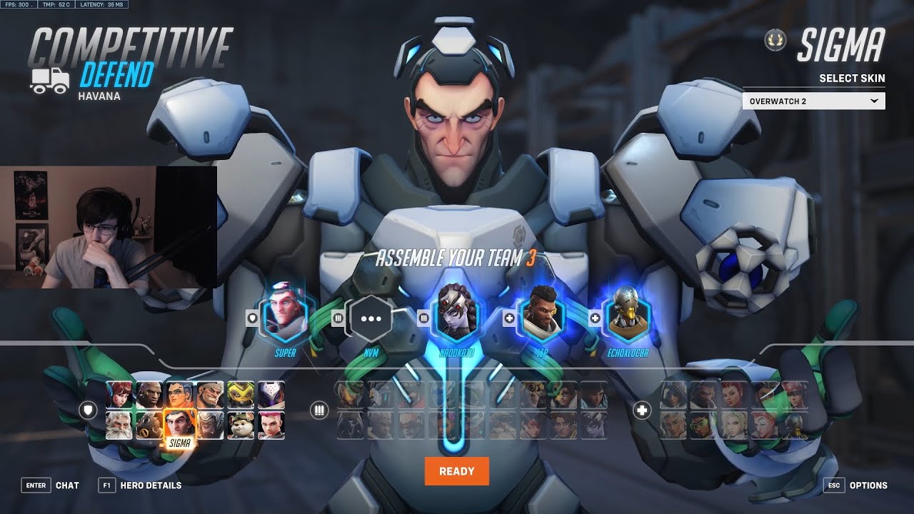 SUPER SIGMA OVERWATCH 2 SEASON 11 TOP 500 GAMEPLAY