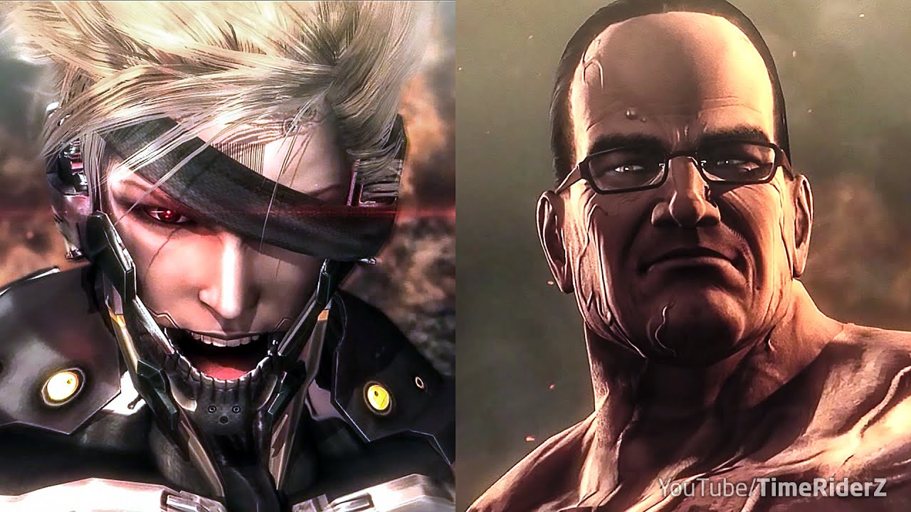 Metal Gear Rising: Revengeance - Сенатор Армстронг, битва с боссом [Месть, ранг S, без урона]