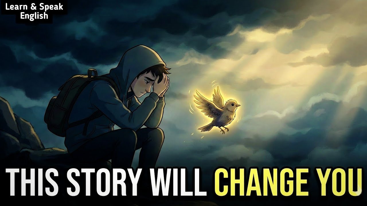 How to Stop Suffering in Life | The Bird Who Taught a Powerful Lesson | English Learning 