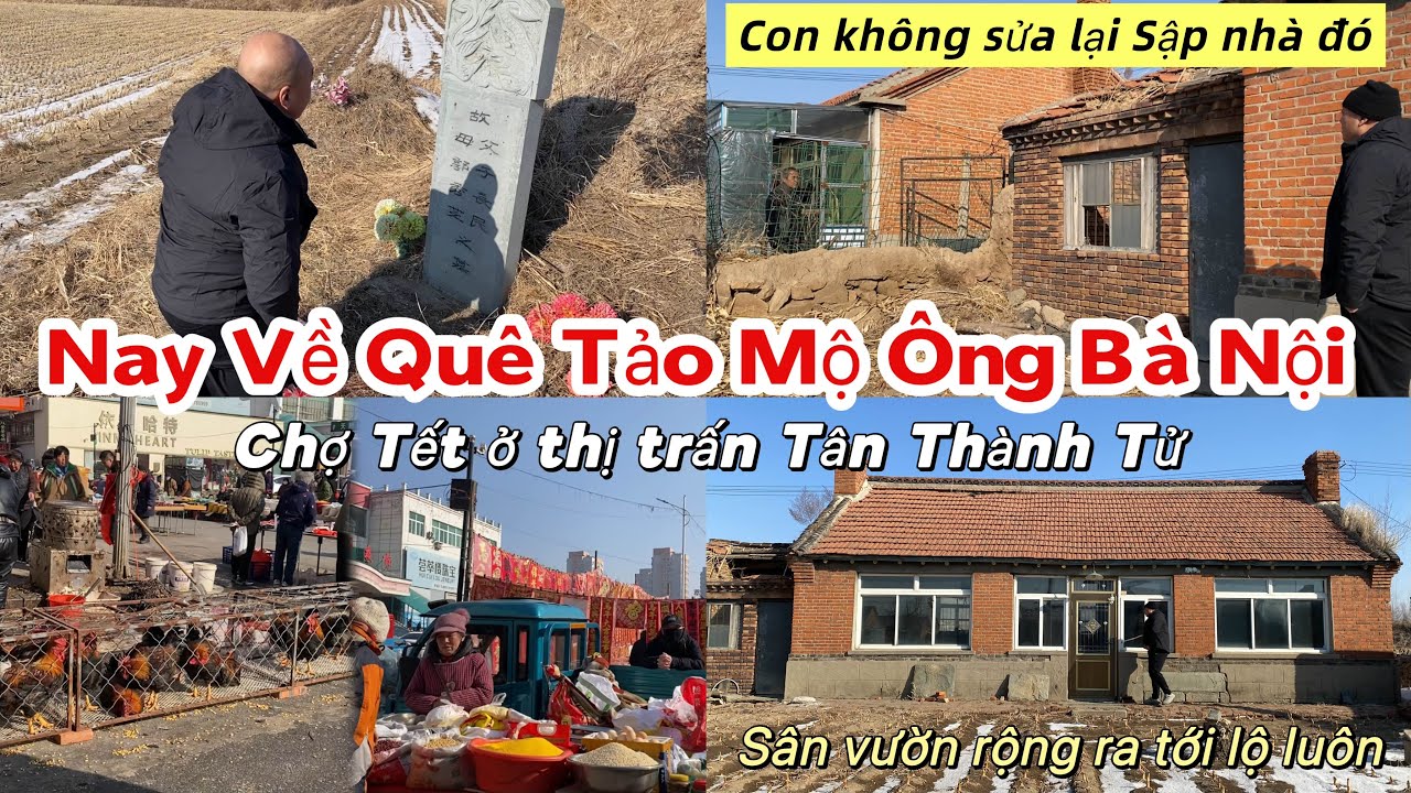 834]Năm Nay Vợ Chồng Kiều Tự Về Quê Tảo Mộ Ông Bà Nội,Chú Hàng Xóm Kêu Sửa Lại Không Sập Nhà 