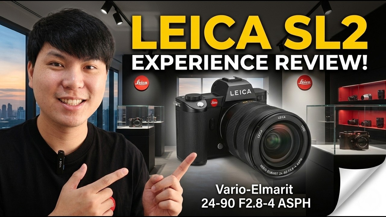 [รีวิวกล้อง] Leica SL2 ฉบับผู้ใช้งานจริง ใช้กับเลนส์ Vario-Elmarit-SL 24-90 f/2.8-4 ASPH | Riz Pankk