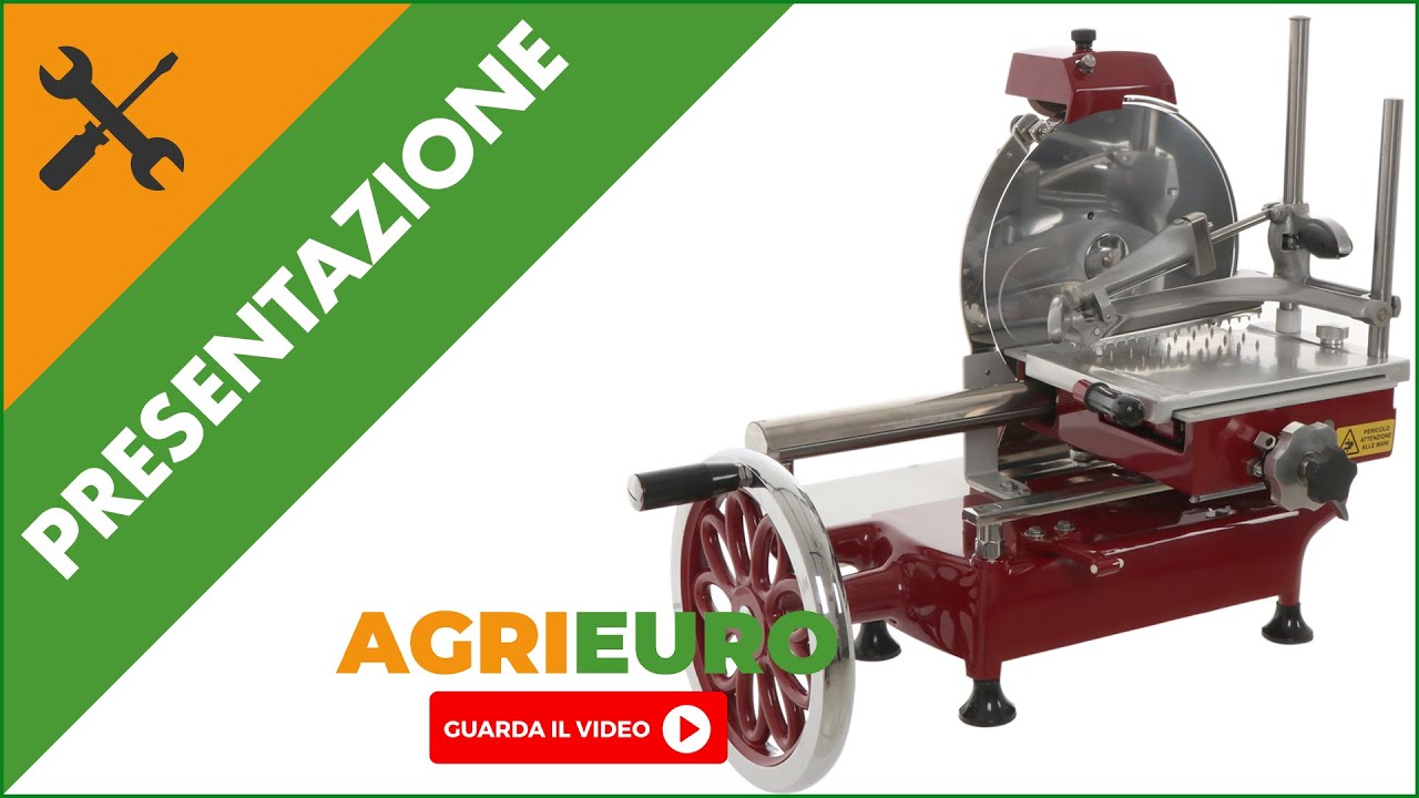 Affettatrice volano FAC F 300 C - Linea Curvy: presentazione