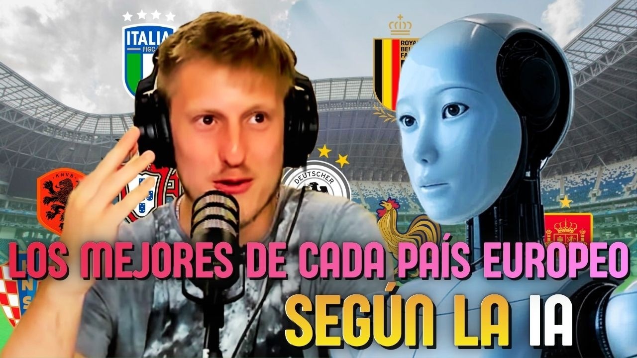 REACCIONO A LOS MEJORES JUGADORES DE CADA PAÍS DE EUROPA SEGÚN LA IA