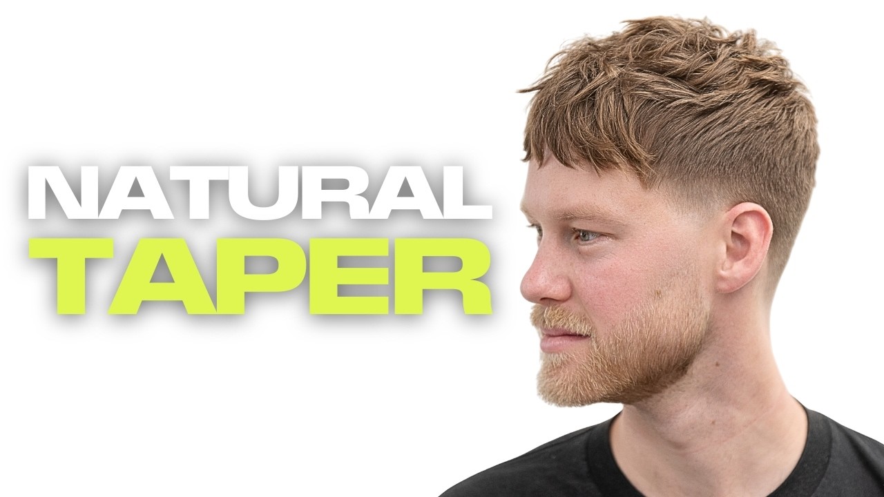 How to Cut a Men's Textured Tapered Crop | Step-by-Step Barber Tutorial