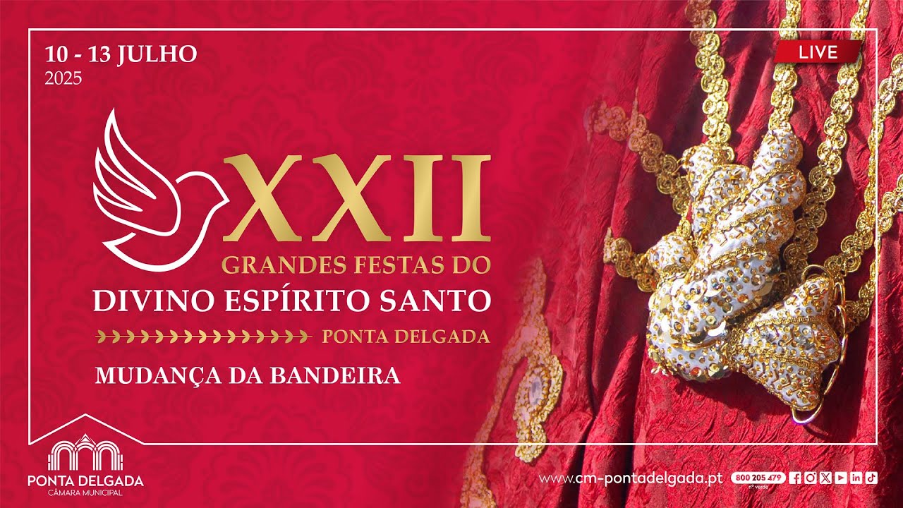 Mudança da Bandeira do Divino Espírito Santo