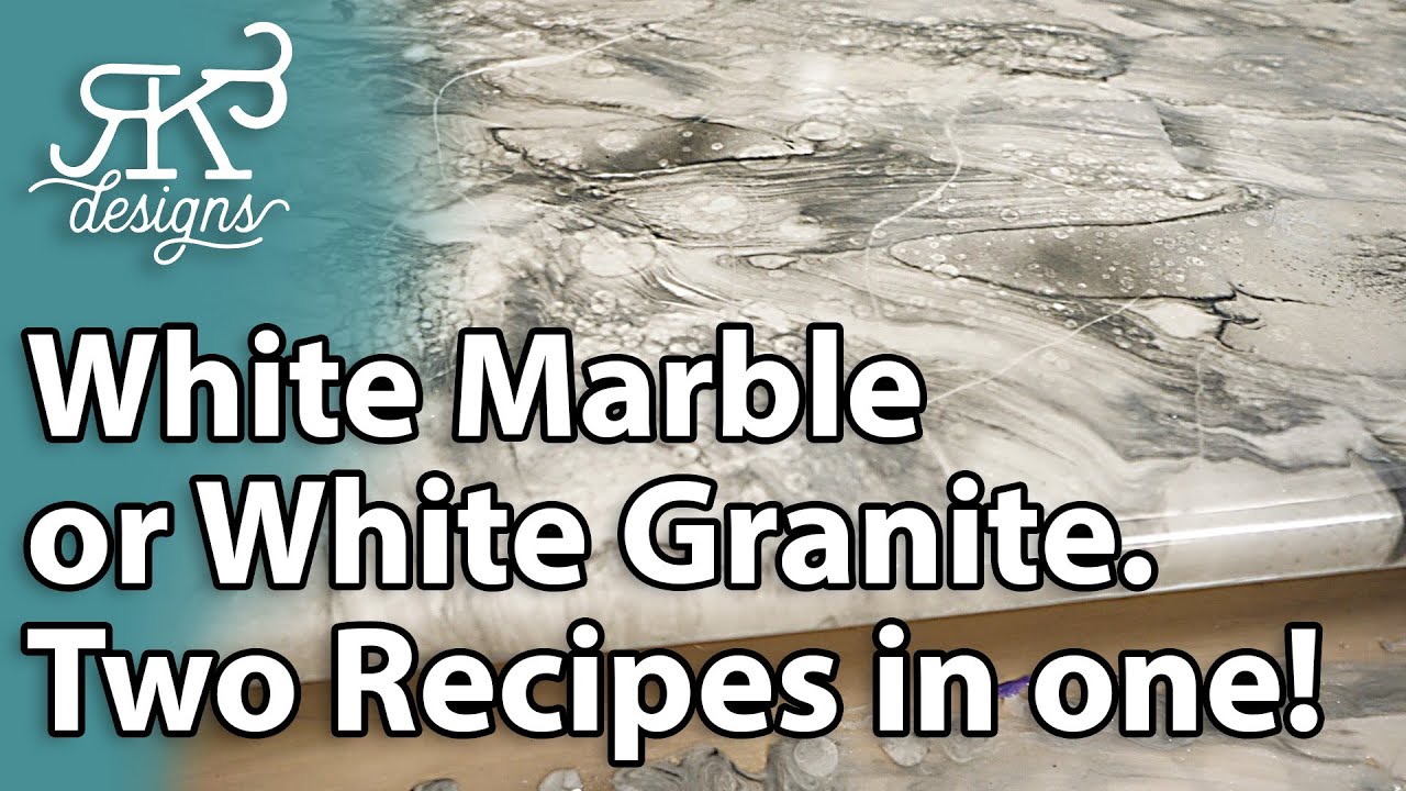 White Marble or White Granite. Two Recipes in One!