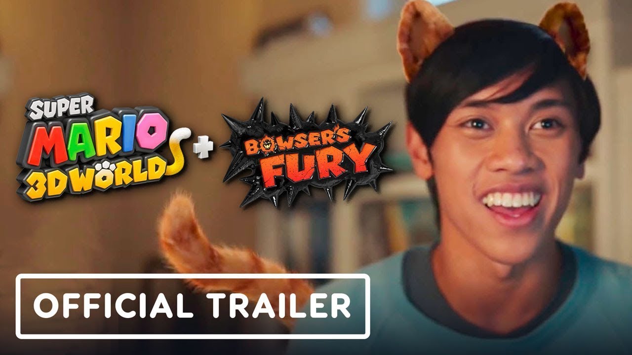 Super Mario 3D World + Bowser&rsquo;s Fury - Official Cat Prints Trailer
