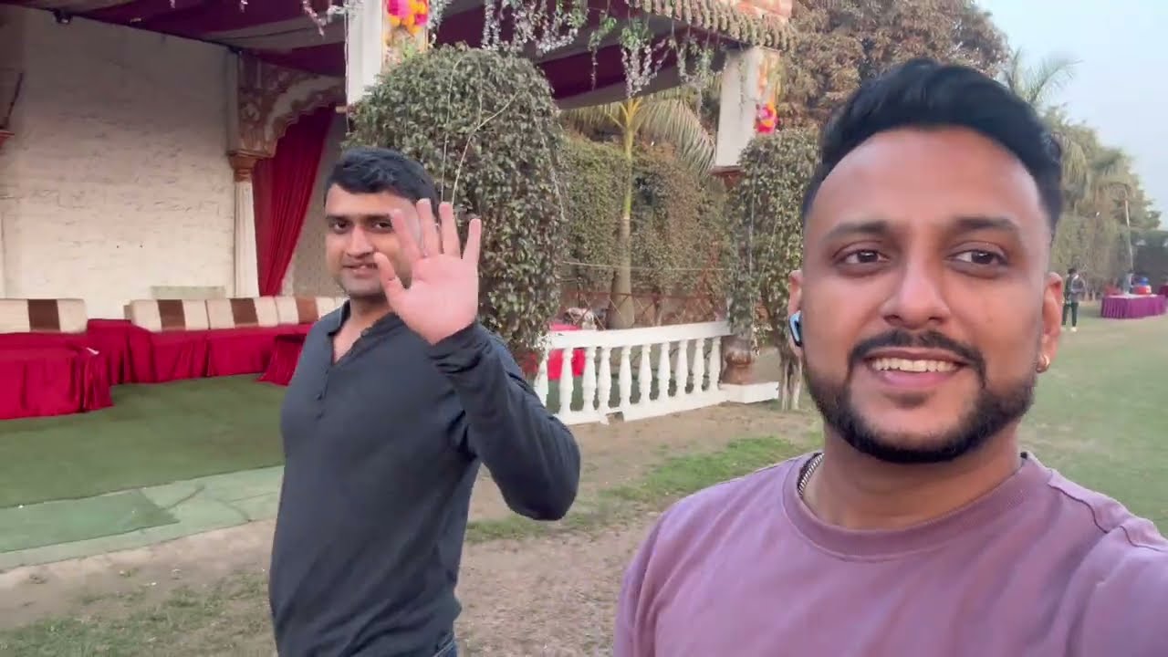 Reception Day Delhi Travel Vlog