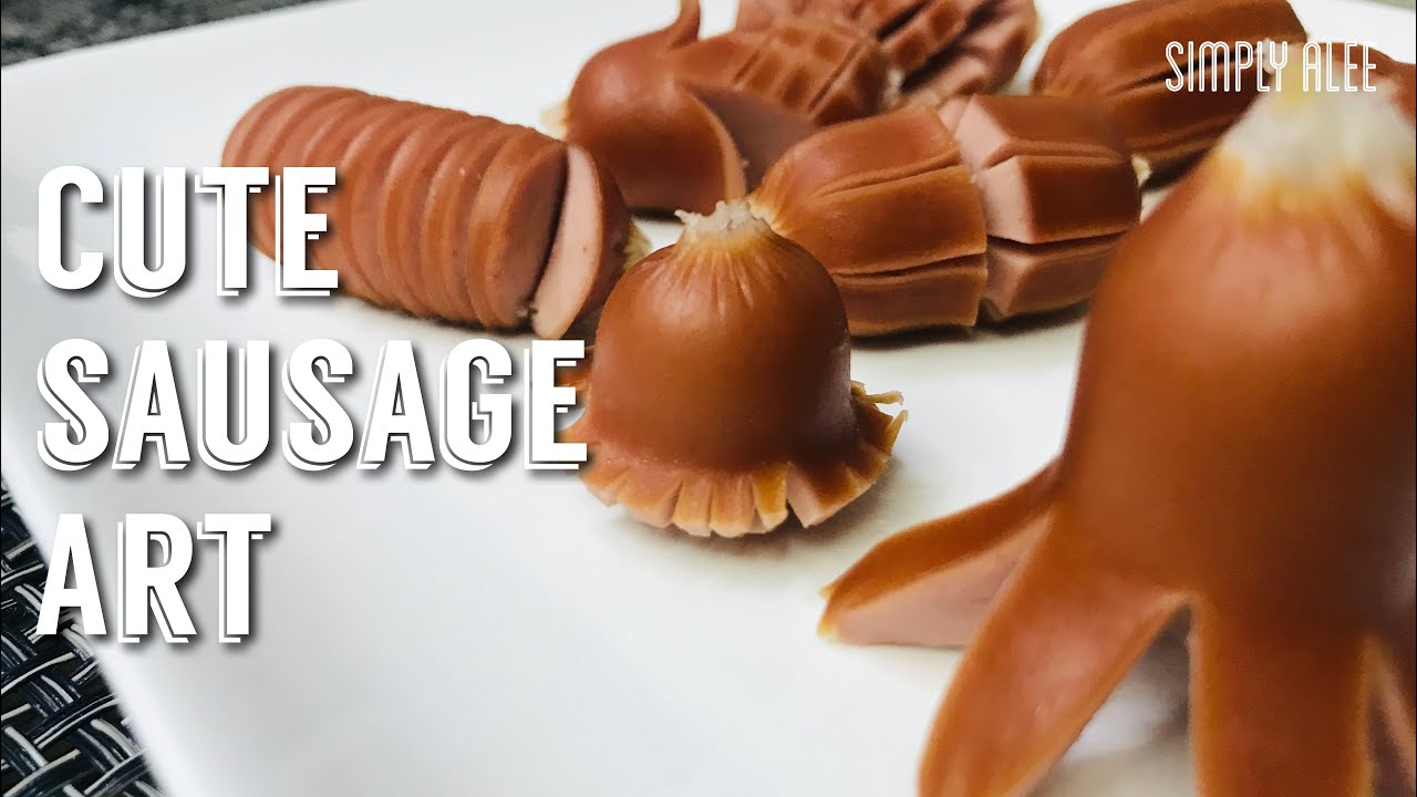 SAUSAGE ART ||Sausage Cutting Ideas||Bento Decorations||Kid’s Recipe