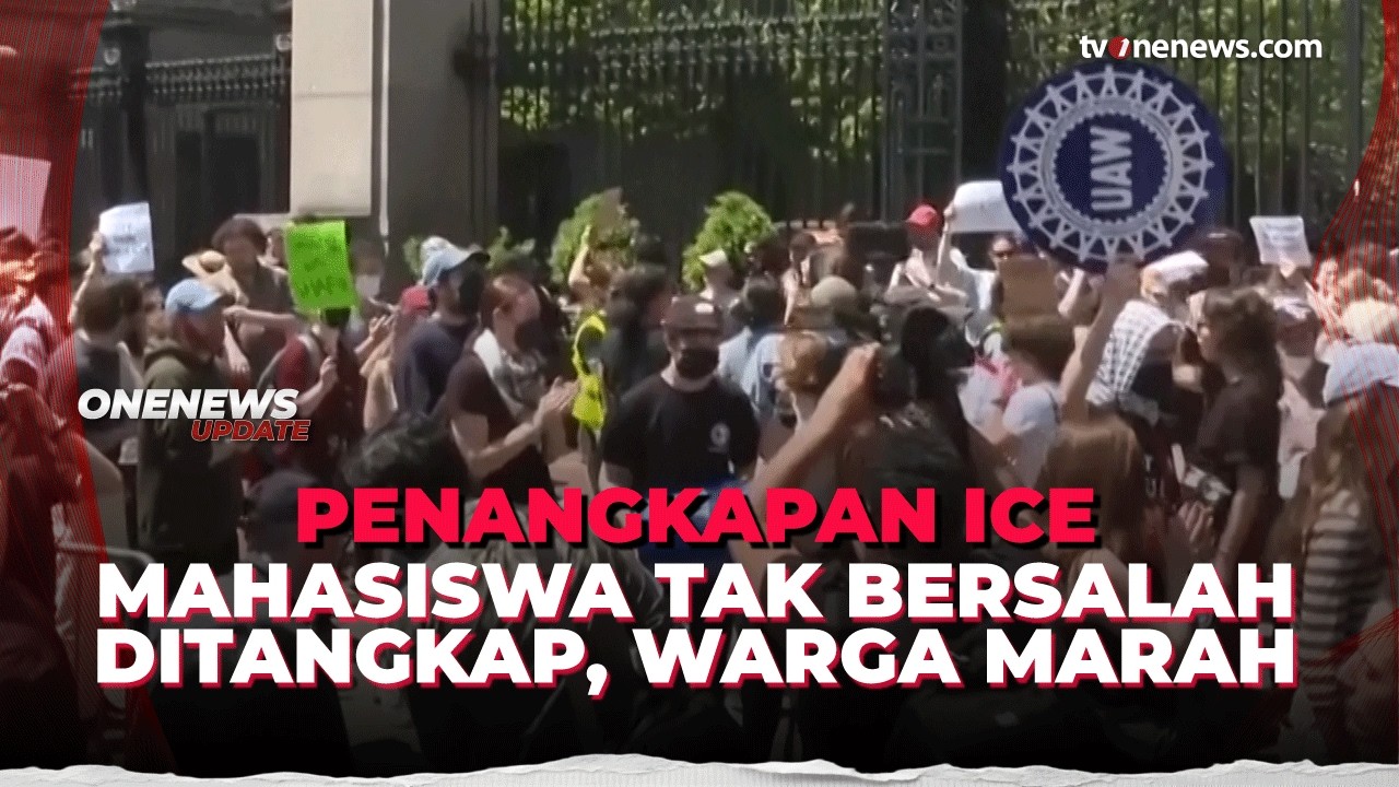 ICE Kembali Berulah, Mahasiswa Tak Bersalah Ditangkap di Kampus, Warga Marah | OneNews Update
