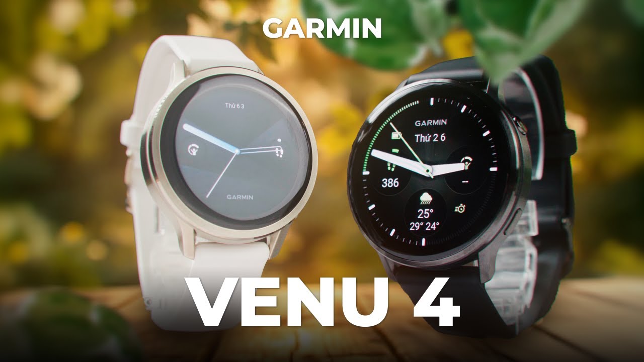 Garmin Venu 4 Có Gì Mới? Soi Từng Chi Tiết So Với Venu 3!