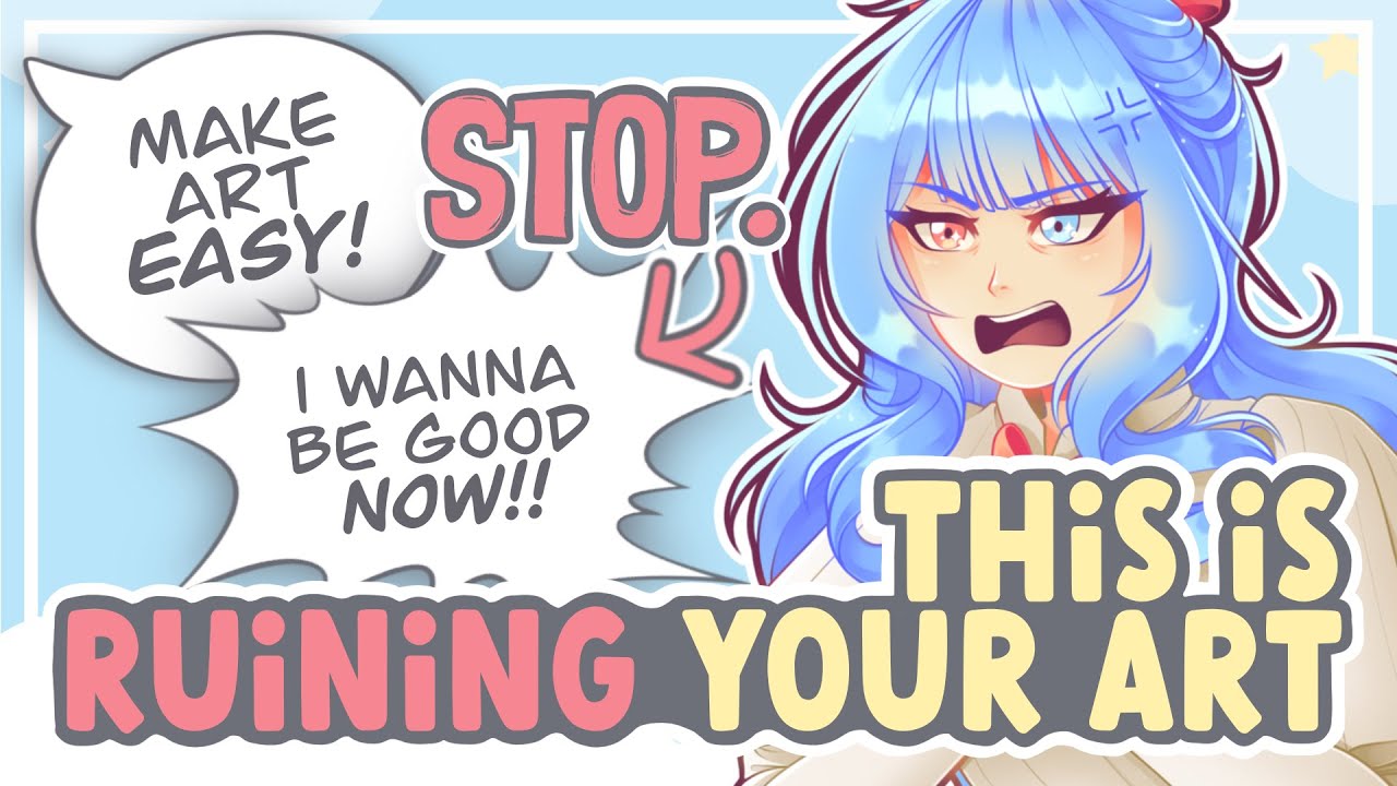 Instant Gratification is RUINING Art (& How to Handle It) || SPEEDPAINT + COMMENTARY