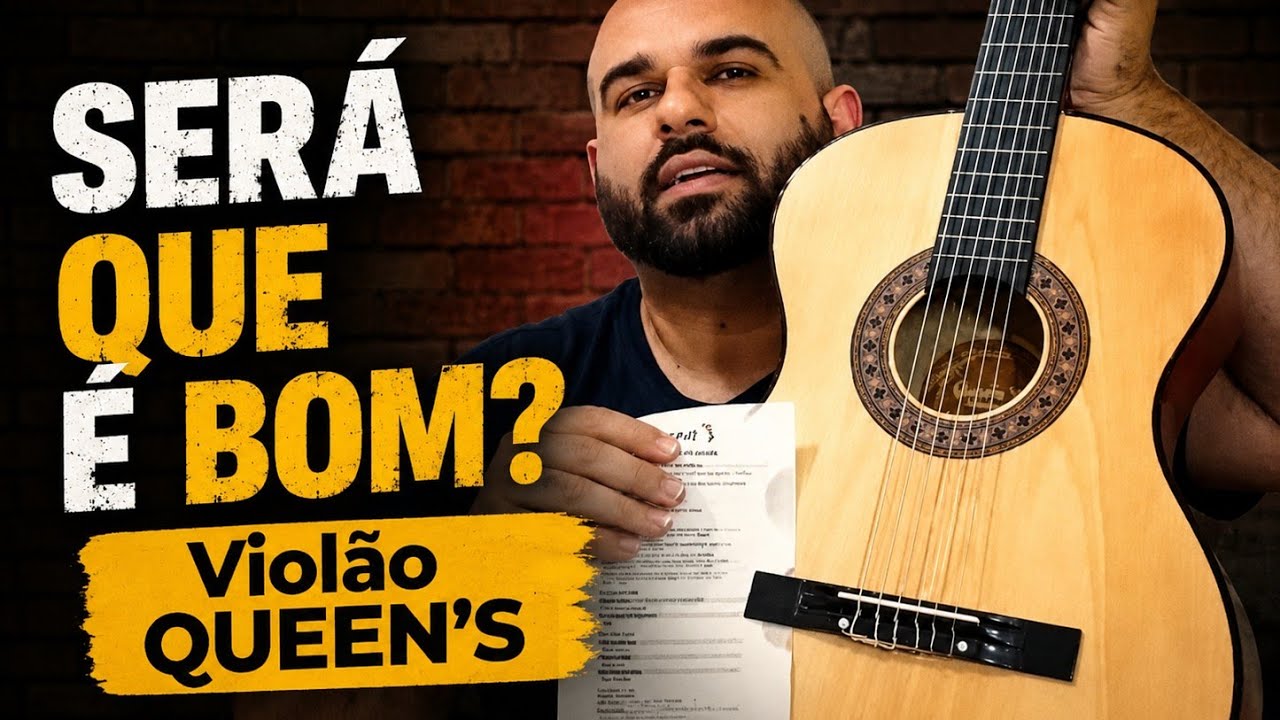 VIOLÃO BOM E BARATO? Violão Queens