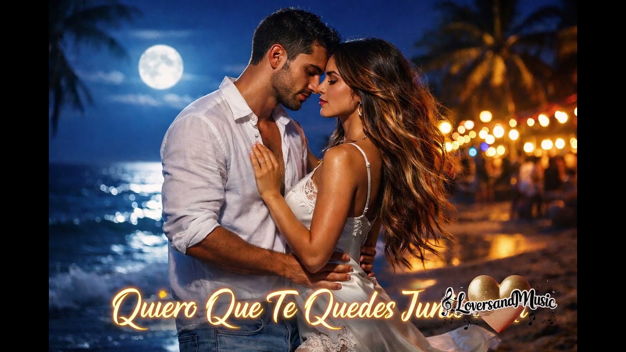 Quiero que te quedes junto a mi | Synth Pop Urbano de amor.