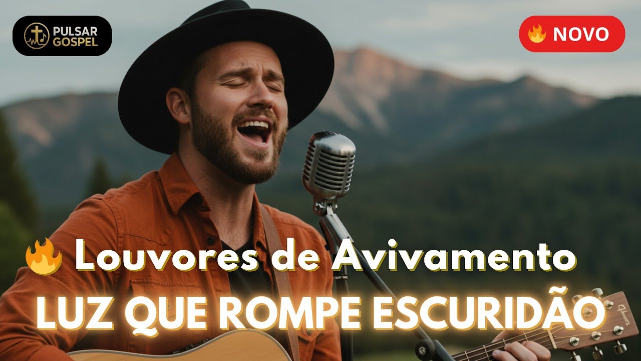 🔥 LUZ QUE ROMPE ESCURID&Atilde;O &mdash; Louvores de Esperan&ccedil;a e Cura | Gospel 2025