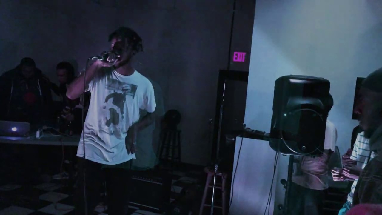 WebsterX performing his new single Live