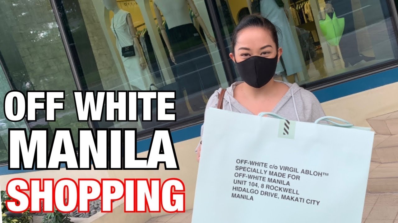 OFF WHITE MANILA SHOPPING (40% End of Season SALE)