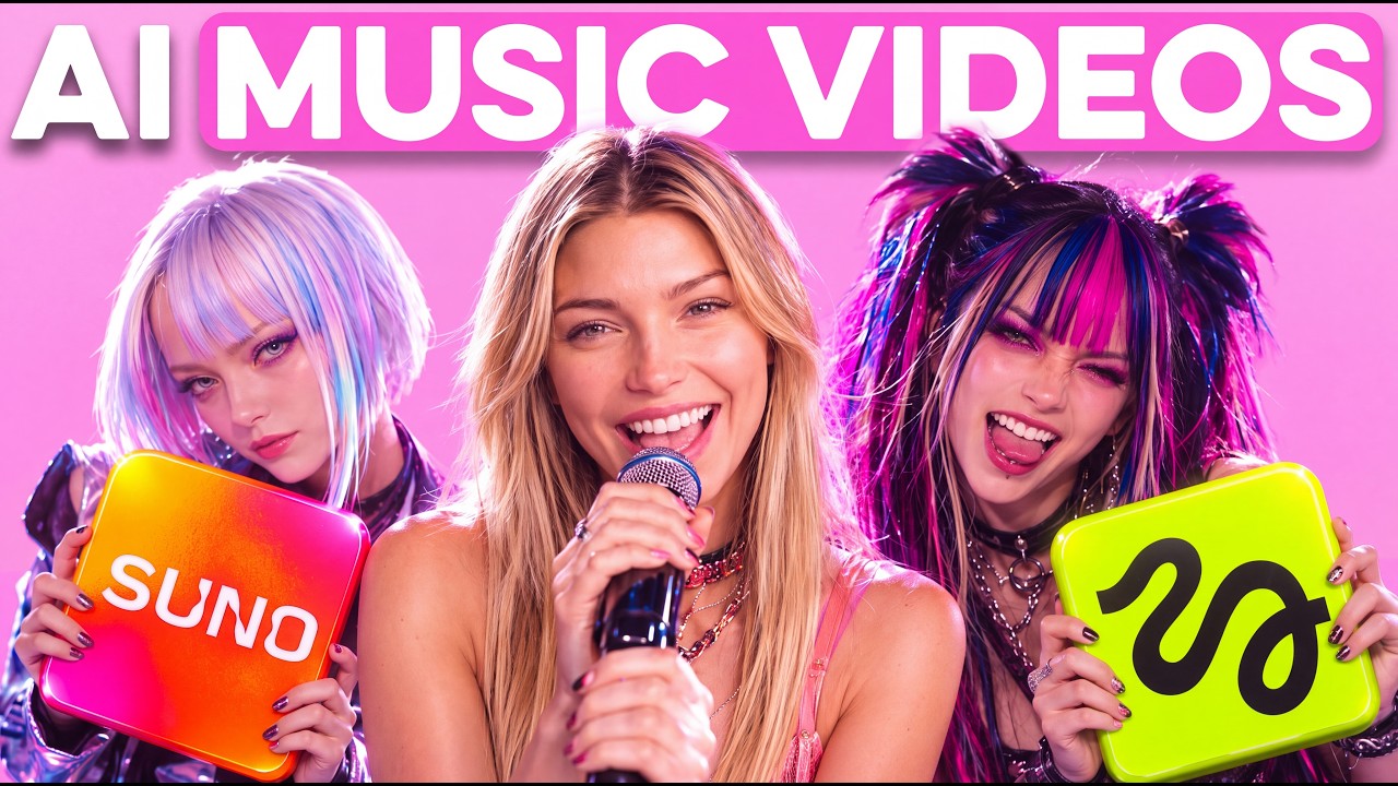 How to Make AI Music Videos with Suno + Higgsfield (Full Course)