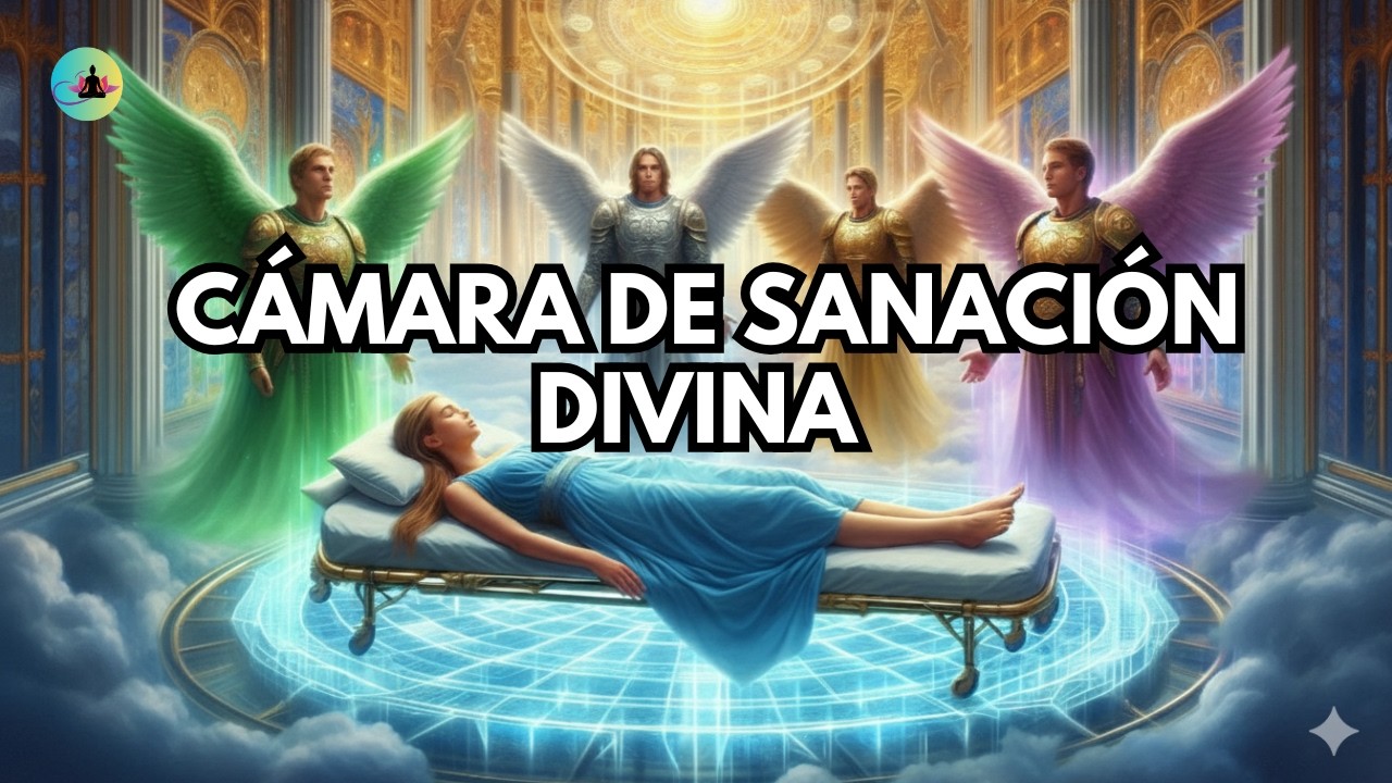 Meditación en la Cámara de Sanación Divina con los Arcángeles Rafael, Gabriel, Jofiel y Zadquiel