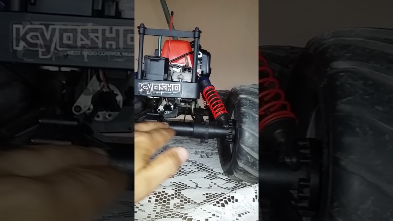 Automodelo kyosho mad force gasolina