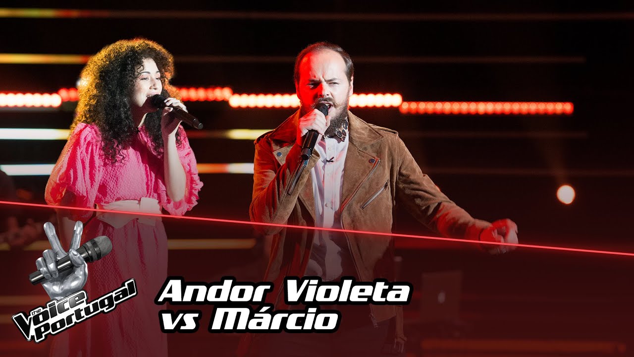 Andor Violeta vs M&aacute;rcio | Batalhas | The Voice Portugal