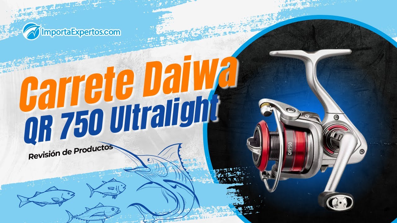 Carrete Spinning Daiwa QR 750 Ultralight