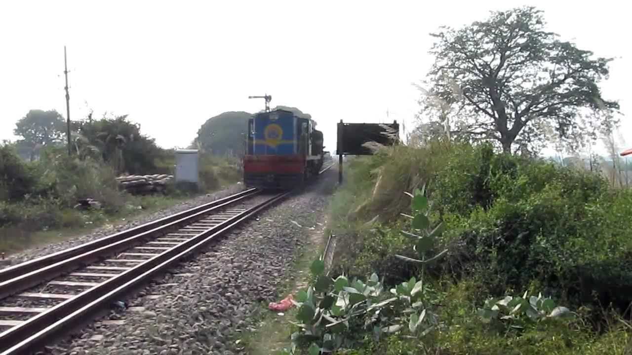 YDM 4 at Ramganga Dual gauge Bridge