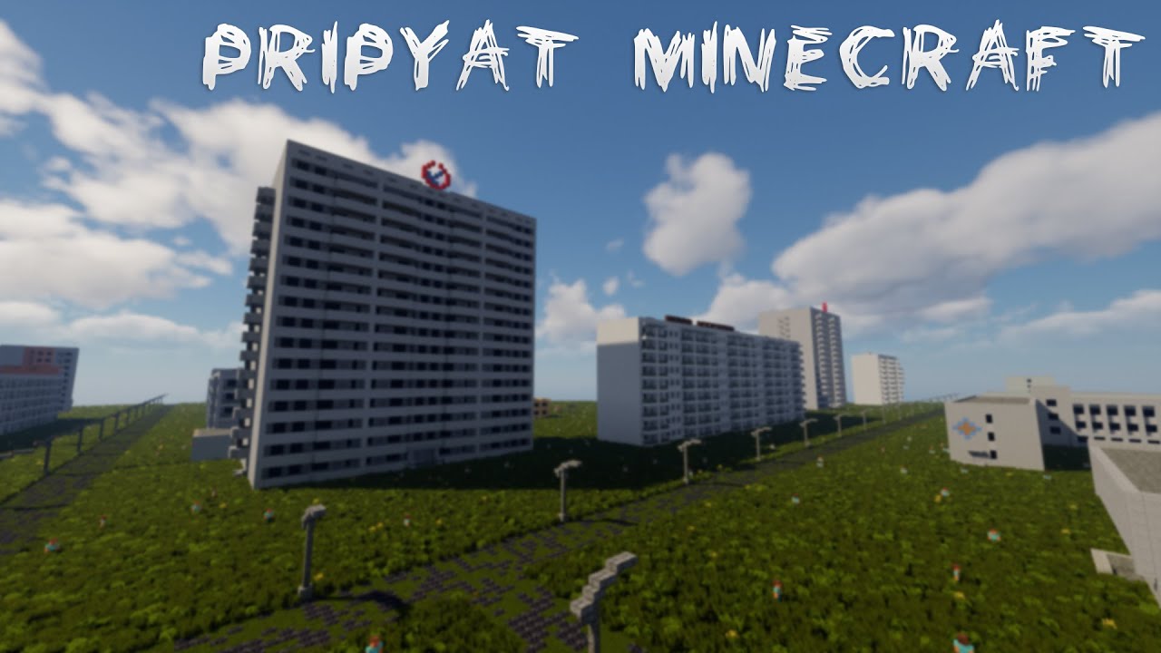 Припять в Minecraft | 3 микрорайон