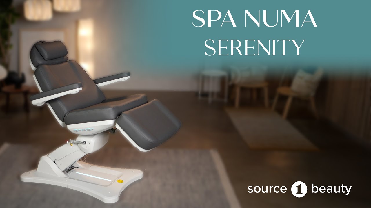 Spa Numa Serenity Treatment Chair | Accessible Friendly, 4-Motor Medical & Aesthetic Chair
