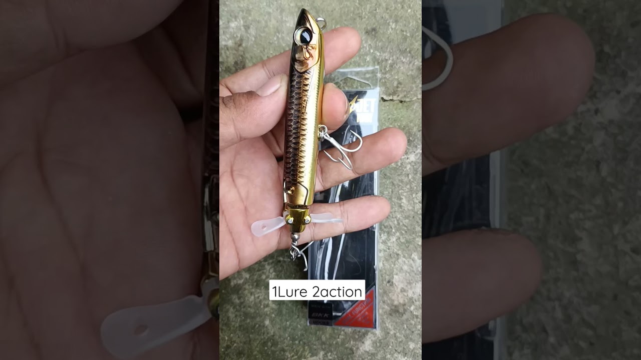 1lure 2action WTD oke Plopper oke, Hoverjet100f BY Bone. 👍
