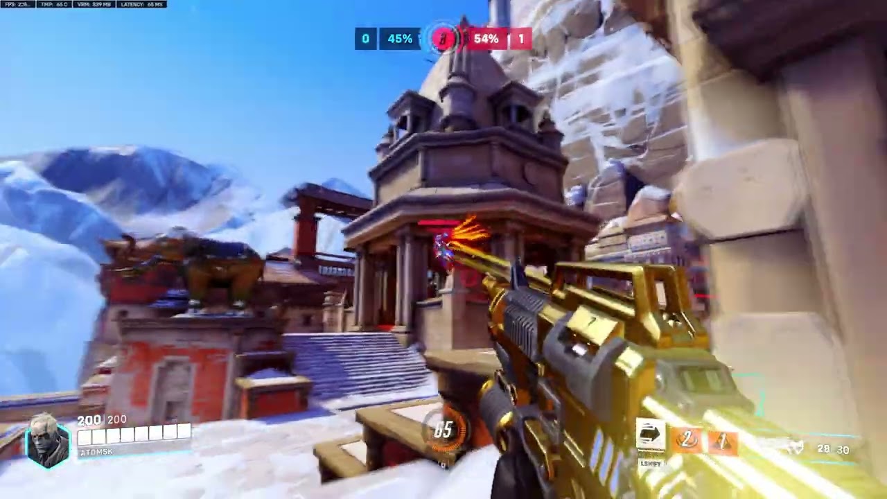 An actual Soldier 76 montage