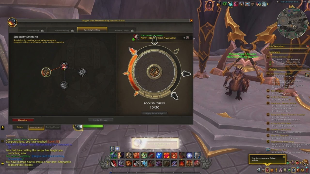 WoW Blacksmithing 1# do 40 lvl i Super Shovel