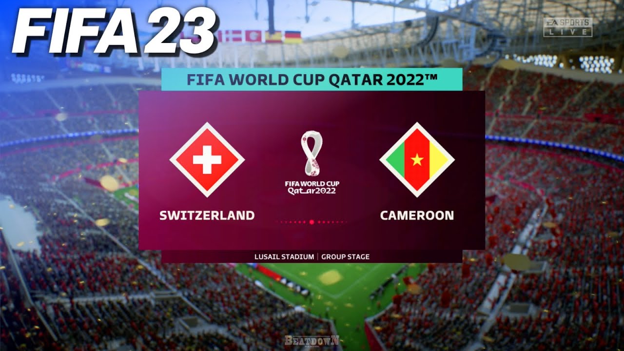 FIFA 23 - Switzerland vs. Cameroon | 2022 FIFA World Cup