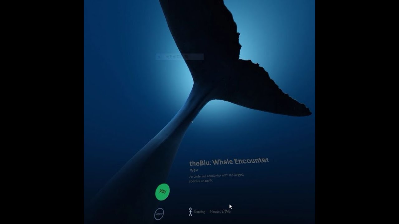 Wevr Trasport: TheBlu Whale Encounter - HTC Vive