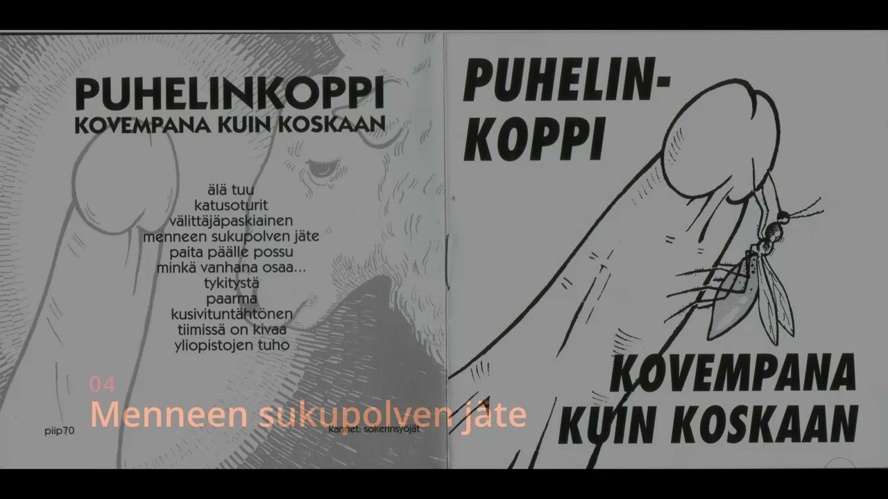 puhelinkoppi - menneen sukupolven j&auml;te