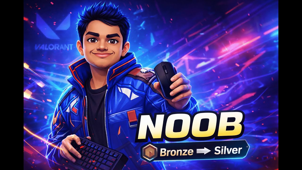 NOOB Trying to Escape Bronze 😭 | Valorant Live