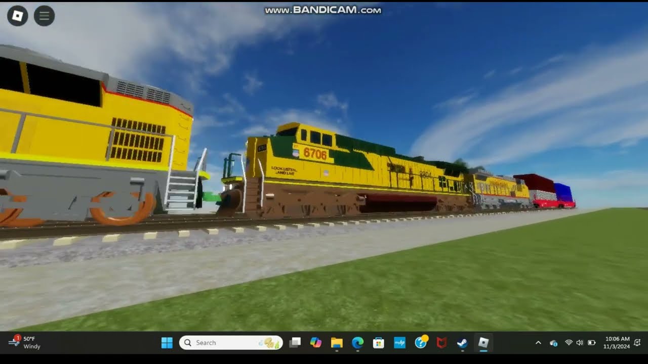 Roblox: Railfanning The UP Geneva Sub (Pt. 1)