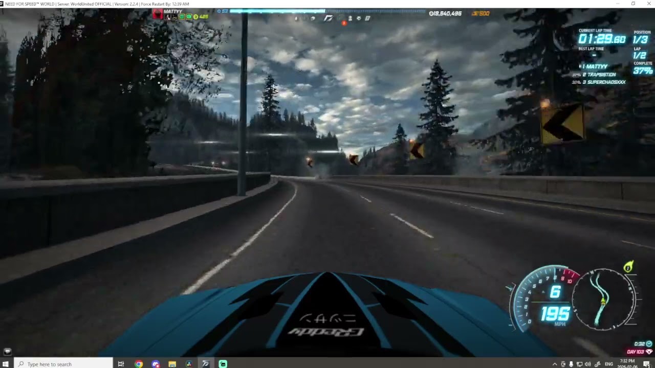 NFS World WorldUnitedGG Weekly Time Trial Lexus LFA #needforspeed #nfsworld #cars #racing
