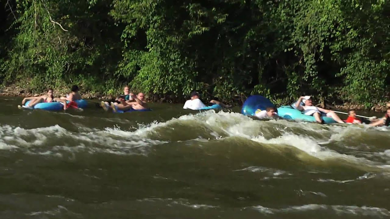 Delaware River Tubing Montage