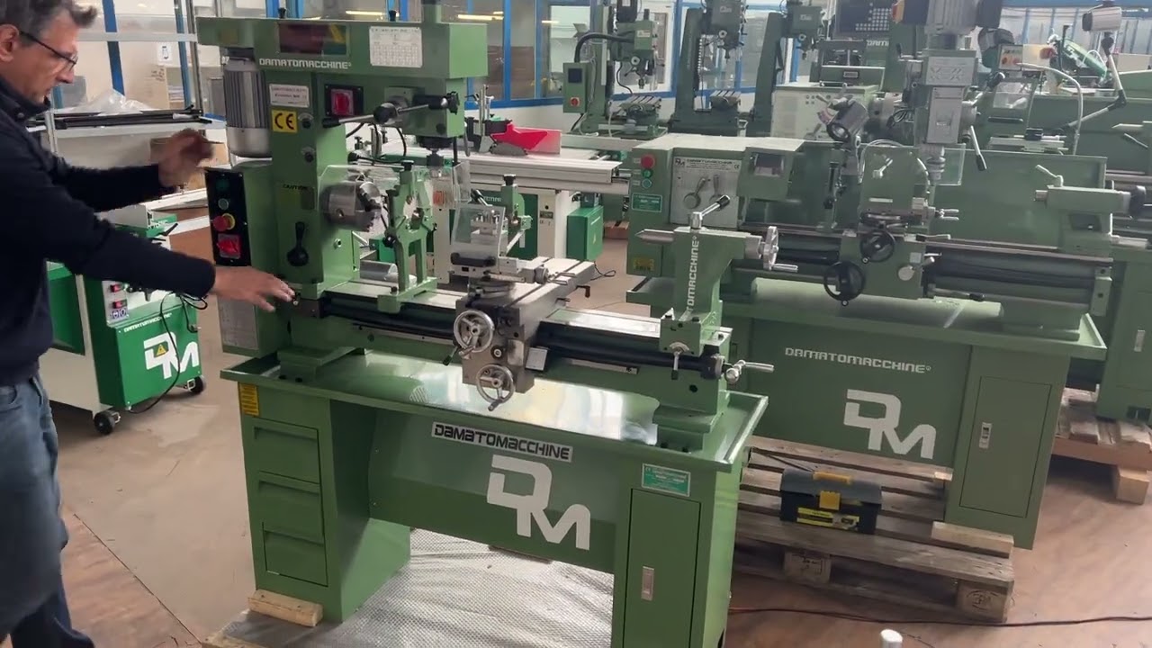CombiTornio-Fresatrice Modello Evolution 800