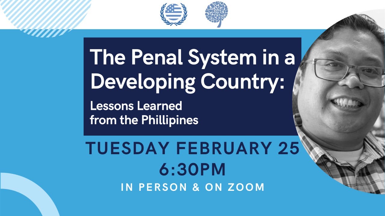The Penal System in a Developing Country: Lessons Learned from the Philippines