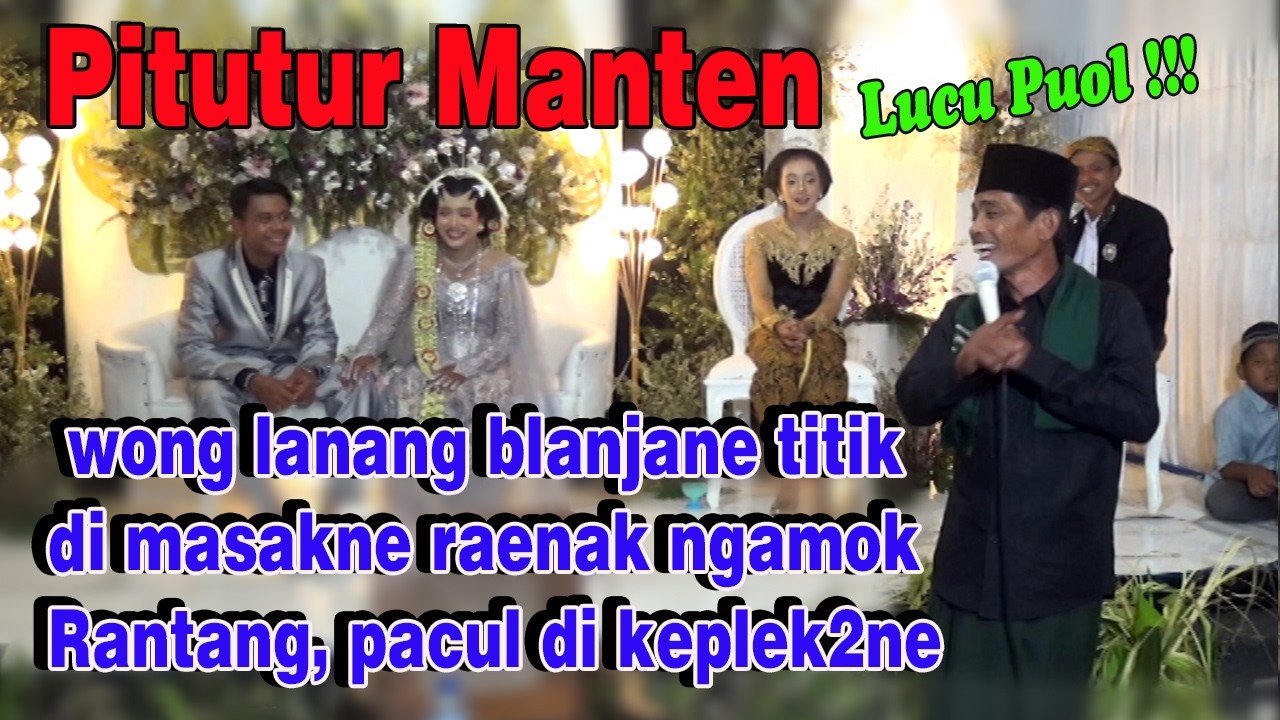 🔴 Pengajian Lucu Puol, weteng sampek atos !!! Wong lanang blanjane titik, rantang pacul keplekne lek