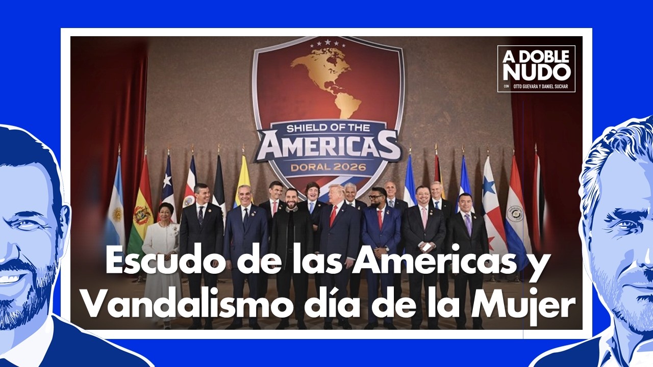 Escudo de las Américas y Vandalismo día de la Mujer | A Doble Nudo Ep. 195